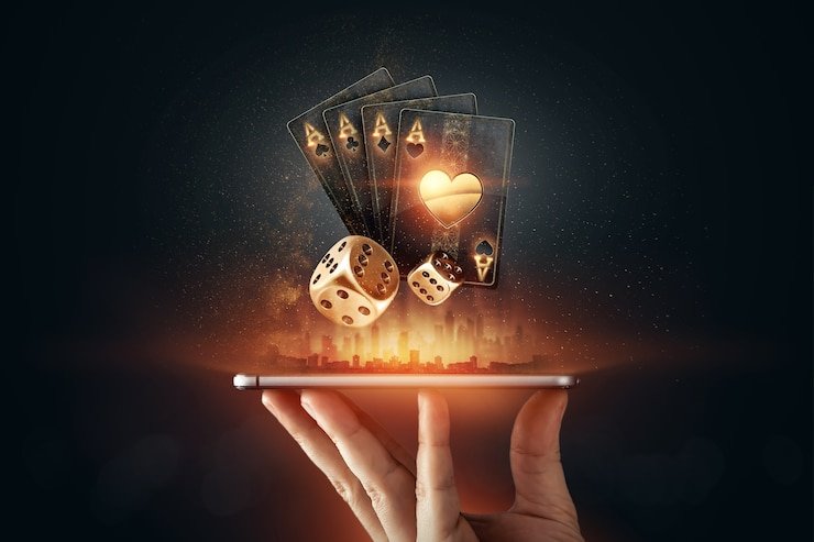 Excited Filipino casino player celebrating a win on leo888 live dealer table